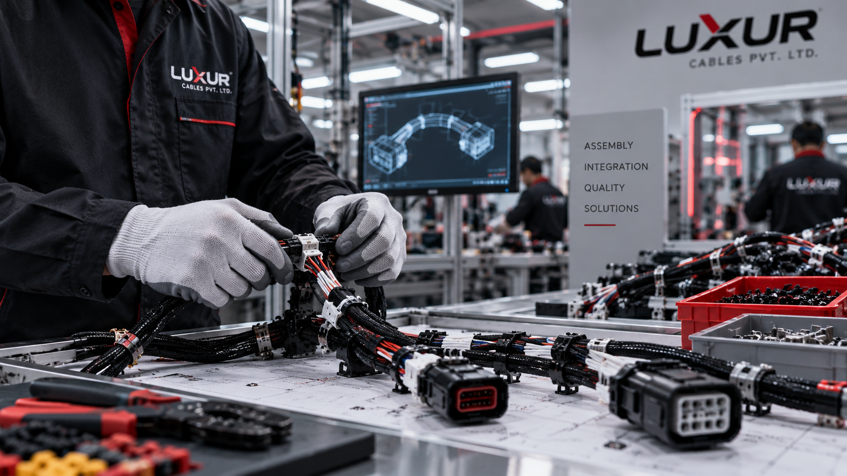 LUXUR CABLES assembly and integration